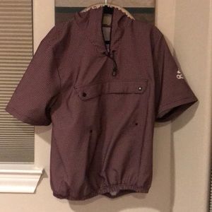 Adidas sleeveless waterproof pullover